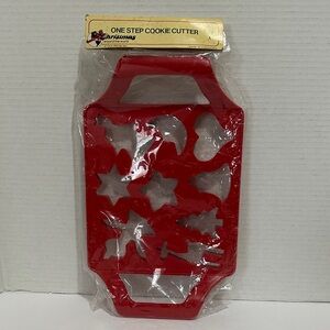 Christmas Red One Step Cookie Cutter by Christmas Traditions